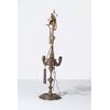 Venice, 19th Century, Oil lamp with 3 electrified brass flames     