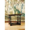 Emilia, 17th century, Coffee table with twisted legs in walnut wood     