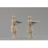 Bassano, (Second half of the 18th century), Oriental figures for business cards in rough porcelain     