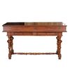 Tuscany (XVIII Century), San Filippo writing desk in walnut wood     