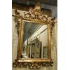  specc362 - specchiera in legno dorato, misura cm l 100 x h 141 