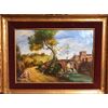 Paesaggio con figure-scuola veneta-inizio Sec.XIX’