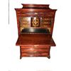 Important mahogany feather secretaire - Vienna - 1820 / 1830-     