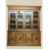 Nineteenth century walnut bookcase     