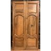 ptci306 due ante mosse noce da restaurare mis. h 222 x 117 cm 