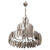 Lampadario vintage Gaetano Sciolari  - rif. O/8285