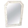 Bella specchiera vintage laccata shabby chic