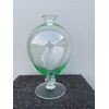 Globular &#39;Veronese&#39; vase in Murano blown glass.     
