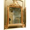 specc374 - gilded mirror with molding, 19th century, size cm l 97 xh 130     