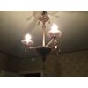 65x50 signed Venini chandelier 3 lights amethyst color Murano anno30 / 40