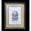 Engraving by Francesco Cecchini &quot;Colossal head believed to represent Spain&quot;, 18th - 9th century.     