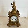 Antique gilt bronze table clock     