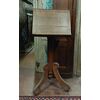 dars459 - leggio in noce, epoca '800, provenienza Roma, misura cm l 60 x h 149