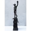Bronze sculpture &quot;Perseus with the head of Medusa&quot; 20th century     