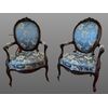 PAIR OF ARMCHAIRS     