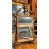 specc385 - mirror in gilded wood, period &#39;8 /&#39; 900, size cm l 80 xh 150     