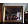 GOLDEN RECTANGULAR MIRROR EMPIRE STYLE PERIOD 800 cm L 92xH77     