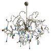Dutch design steel chandelier - O / 6922.     