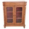 Small antique Louis Philippe showcase in walnut 19th century PRICE NEGOTIABLE     