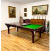 Convertible billiard table in mahogany 230 cm x 120 cm     