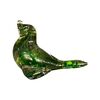 Heavy submerged glass seal with green tones.Seguso manufacture, Murano.     