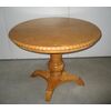 Round table in birch wood extendable.Period beginning of 1900. Art. 0045