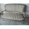 Sofa in gilded wood