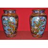 Coppia di vasi in cloisonne