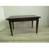 Extendable table in walnut style Louis XVI style - 900 - desk - lengthens up to 225 cm!     