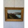Dipinto, "Paesaggio con castello"