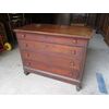 Louis Philippe chest of drawers - walnut cappuccino - mid 800 - chest of drawers Carlo X     
