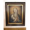 Quadro-dipinto a olio su tela Madonna in preghiera - epoca 800