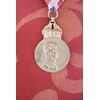 Rara medaglia al merito da collezione in bronzo dorato Carlo I d'Austria euro 90