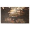 Oil on canvas Landscape with bathers from the 17th century 17th century PRICE NEGOTIABLE