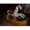 Wooden rocking horse of Val Gardena     