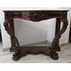 Console in walnut Louis Philippe marble top - period 1850 - console - buffet     