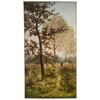 Grande dipinto francese "Autunno" datato 1894 - O/4805 -