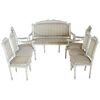 complete living room lacquered in Louis XVI style late century. XIX NEGOTIABLE PRICE