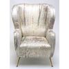 Armchair in the Style of Marco Zanuso Lined in Vintage Tissue     