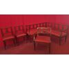 Living room set with Louis XVI corner sofa