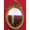 Oval mirror with love knot