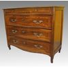 Louis XIV-Louis XV transition chest of drawers inlaid Piacenza     