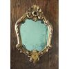 Small carved mirror, meas. 45 x 29 cm