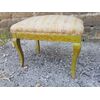 Early 1900s painted lacquered stool     
