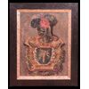 Painting depicting "noble coat of arms" 18th century