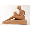  Elegante "nudo" femminile in terracotta firmato Bouraine - O/5238
