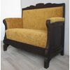 Liberty two-seater sofa in ebonized poplar - early 900 sofa - sofa     