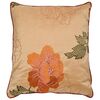 Silk cushion with splendid embroidery     