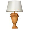 Tuscan wooden table lamp     