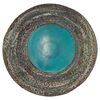 Piatto in ceramica "raku" da parete o centrotavola - O/4434